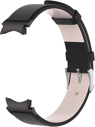 Bracelets for Samsung Galaxy Watch 7 40 mm Leather Replacement Bracelet Leather Strap Wrist Band Accessories Compatible with Galaxy Watch7 40 mm Watch Strap