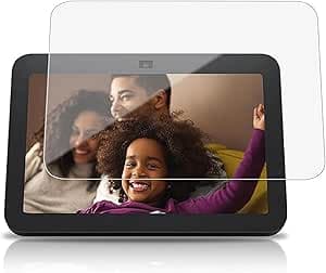 [2 Pack] For Echo Show 8 3rd Gen Tempered Glass Screen Protector, [9H Hardness] [99.99% HD Clear] Echo Show 8 3rd Gen Tablet film