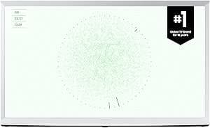 Samsung 43-Inch Serif 4k QLED Matte Display AI Upscale HDR 10+ Smart TV - [QN43LS01DAFXZC] [Canada Version] (2024)