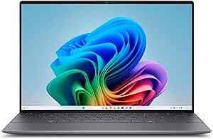 Dell XPS 13 Copilot+ PC 9345 Laptop InfinityEdge 13.4" FHD+ 120Hz Display, Qualcomm Snapdragon X Elite, Adreno GPU, 32GB RAM, 1TB SSD, Windows 11 Home, Backlit English Keyboard with Fingerprint Reader